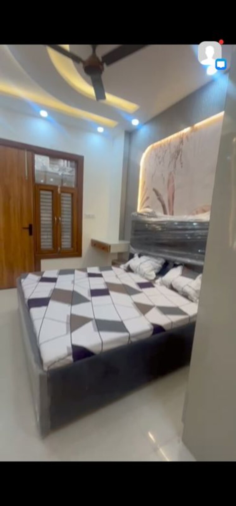 Bedroom, uttam nagar 3 Bedroom 80 Sq.Yd. Builder Floor In Uttam Nagar Delhi 9969495