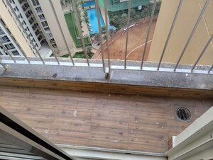 Balcony in 3 BHK Apartment at Runwal Greens, Mulund West – for Rent