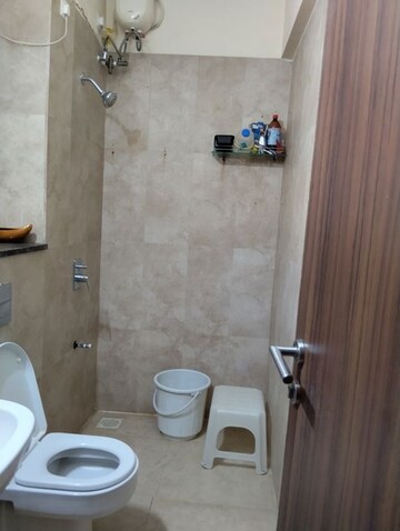 Bathroom in 3 BHK Apartment at Runwal Greens, Mulund West – for Rent