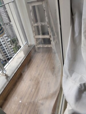 Staircase in 3 BHK Apartment at Runwal Greens, Mulund West – for Rent