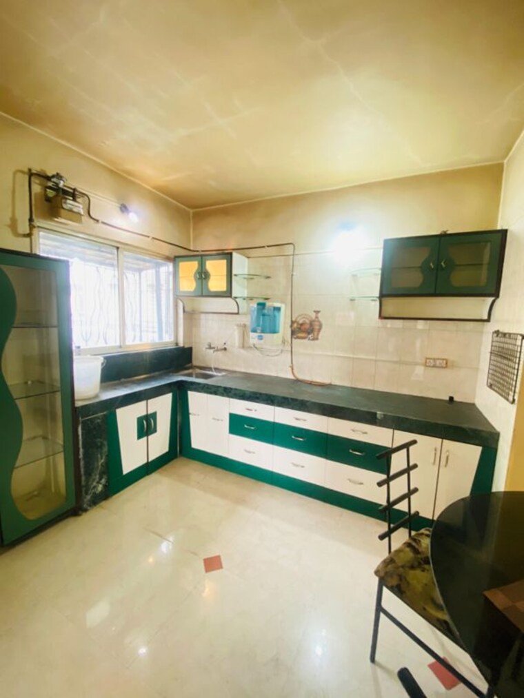 Kitchen, goel-ganga-florentina 3 Bedroom 1800 Sq.Ft. Penthouse In Nibm Annexe Pune 9969521