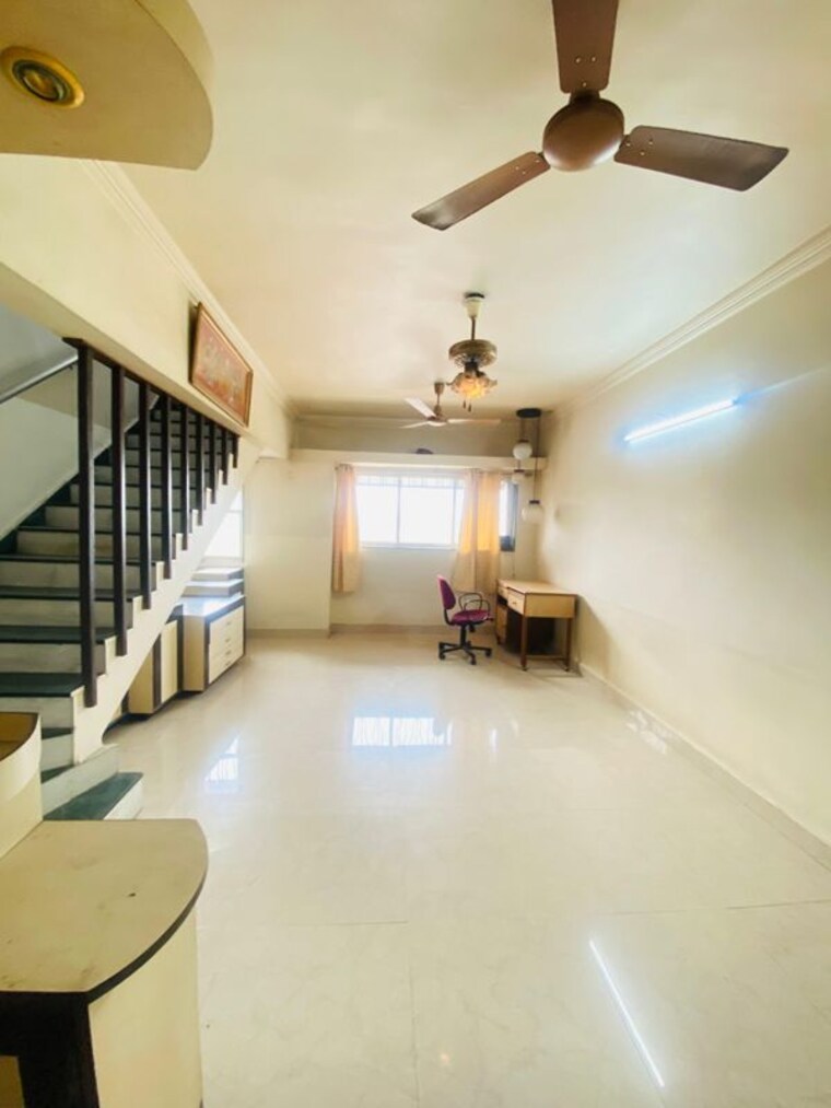 Living Room, goel-ganga-florentina 3 Bedroom 1800 Sq.Ft. Penthouse In Nibm Annexe Pune 9969521