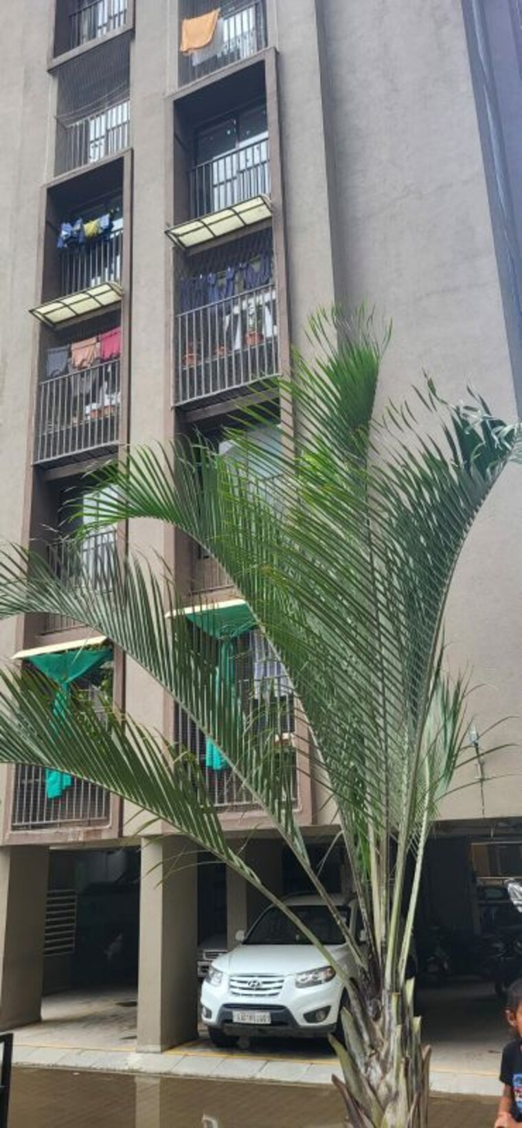 Balcony, aashray-arise 3 Bedroom 1300 Sq.Ft. Apartment In Shilaj Ahmedabad 9969525