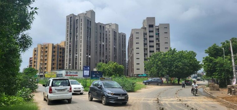 Exterior View, aashray-arise 3 Bedroom 1300 Sq.Ft. Apartment In Shilaj Ahmedabad 9969525