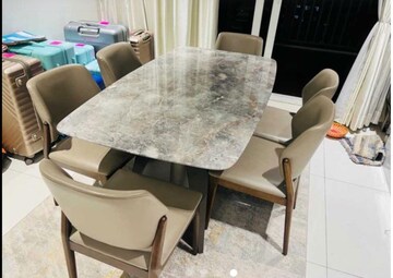 Master Bedroom in 3 BHK Apartment at Rajapushpa Regalia, Kokapet – for Rent