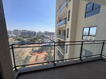 Balcony in 3 BHK Apartment at Century Ethos, Hebbal – for Rent