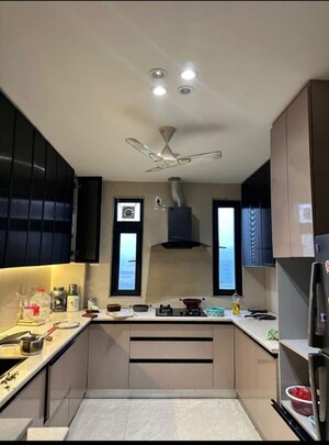 Kitchen in 2.5 BHK Builder Floor at Huda CGHS, Sector 56 – for Rent
