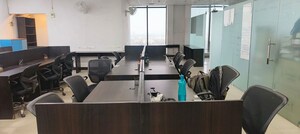 Team Area in  Office Space at Ambuja Ecosuite, New Town – for Rent