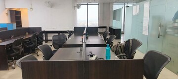 Team Area in  Office Space at Ambuja Ecosuite, New Town – for Rent