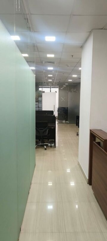 Building Lobby in  Office Space at Ambuja Ecosuite, New Town – for Rent