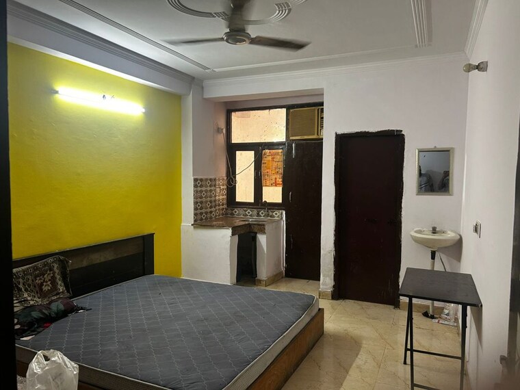 Bedroom, neb sarai 1 Bedroom 450 Sq.Ft. Builder Floor In Neb Sarai Delhi 9969564