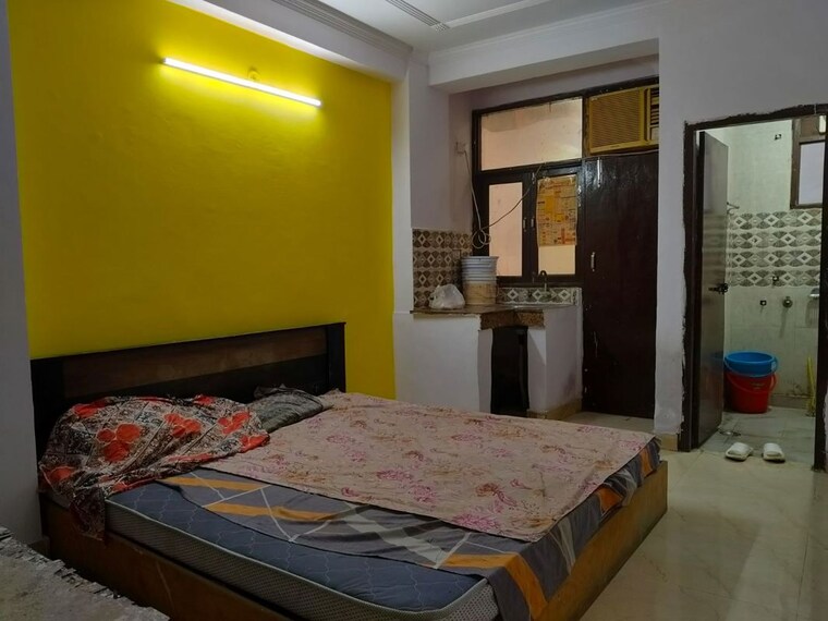 Bedroom, neb sarai 1 Bedroom 450 Sq.Ft. Builder Floor In Neb Sarai Delhi 9969564