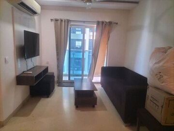 Living Room in 2 BHK Apartment at Golf Edge, Gachibowli – for Rent