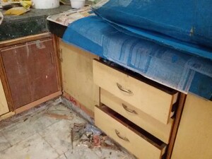 Kitchen in 2 BHK Apartment at Shipra Suncity, Vaibhav Khand – for Rent