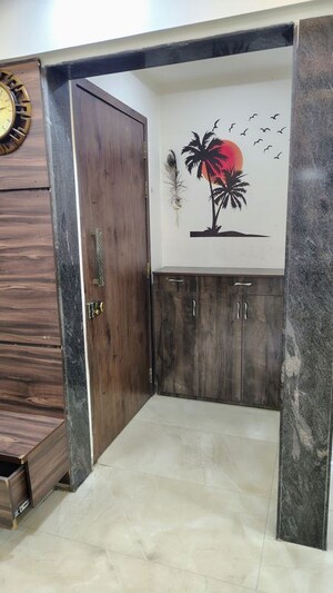 Bathroom in 2 BHK Apartment at Tuljai CHS, Kharadi – for Rent