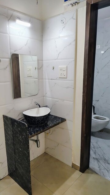 Bathroom in 2 BHK Apartment at Tuljai CHS, Kharadi – for Rent