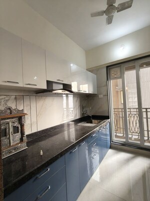 Kitchen in 3 BHK Apartment at Paradise Sai World Empire, Kharghar – for Rent