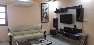 Living Room in 3 BHK Apartment at Saraswati Apartments, Gomti Nagar – for Rent