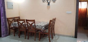 Dining area in 3 BHK Apartment at Saraswati Apartments, Gomti Nagar – for Rent
