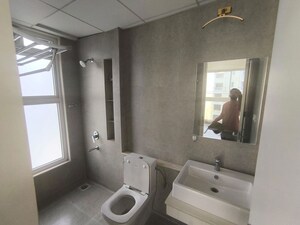 Bathroom in 3 BHK Apartment at Tata Serein, Pokhran Road No Two – for Rent