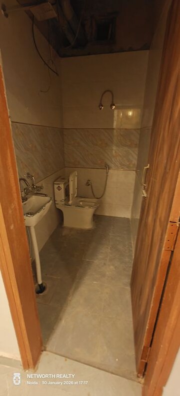 Bathroom in 1 RK Builder Floor at Sector 73 – for Rent