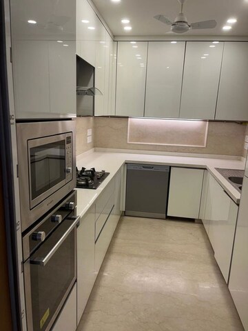 Kitchen in 3 BHK Builder Floor at Safdarjung Enclave – for Sale