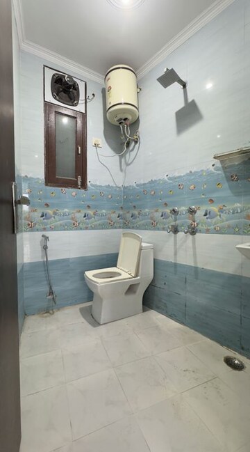 Bathroom in 1 BHK Builder Floor at Chattarpur – for Rent