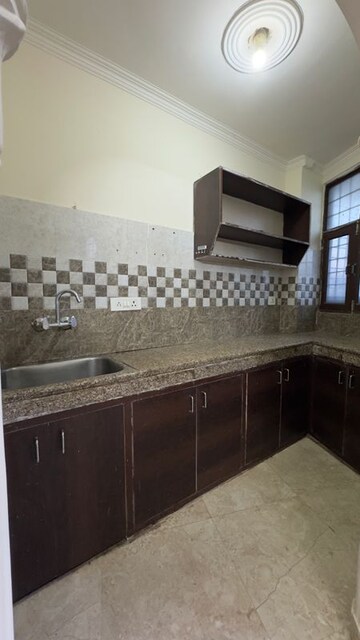 Kitchen in 1 BHK Builder Floor at Chattarpur – for Rent