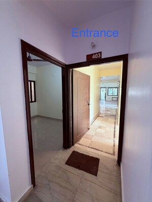 Building Lobby in 3.5 BHK Apartment at Jugals Emerald Court, Hazratganj – for Rent