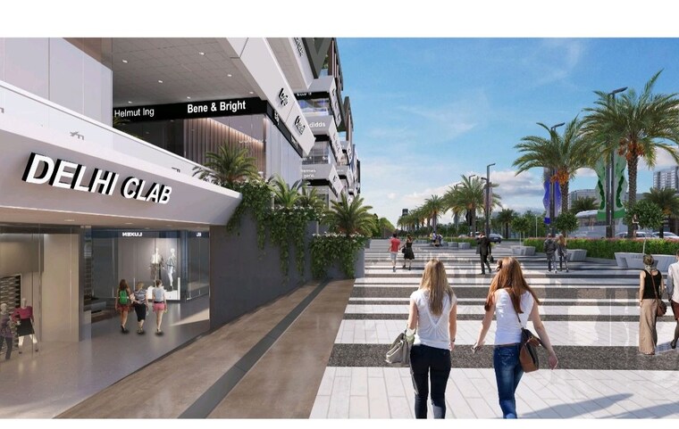 Exterior View, ska-arcadia Commercial Shop 158 Sq.Ft. In Wave City Ghaziabad 9969686