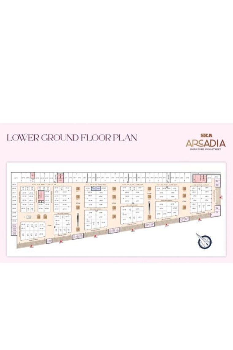 Master Plan, ska-arcadia Commercial Shop 158 Sq.Ft. In Wave City Ghaziabad 9969686