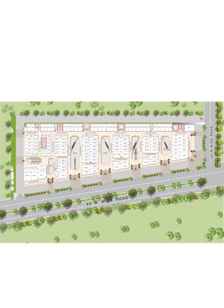 Master Plan, ska-arcadia Commercial Shop 158 Sq.Ft. In Wave City Ghaziabad 9969686