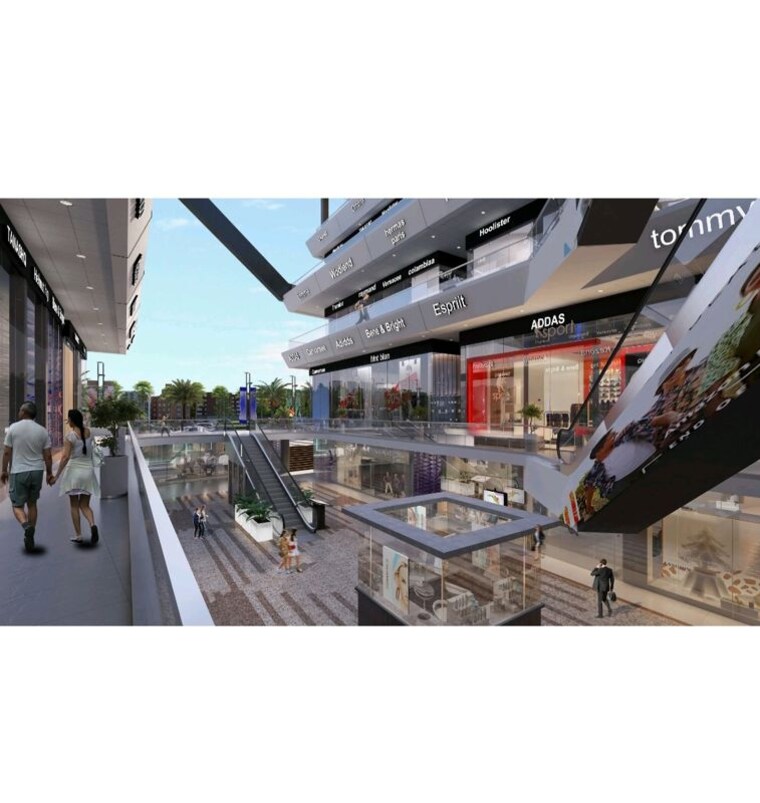 Exterior View, ska-arcadia Commercial Shop 158 Sq.Ft. In Wave City Ghaziabad 9969686