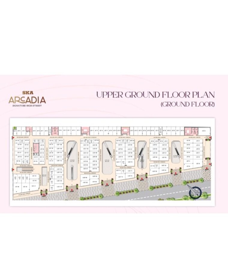 Master Plan, ska-arcadia Commercial Shop 158 Sq.Ft. In Wave City Ghaziabad 9969686