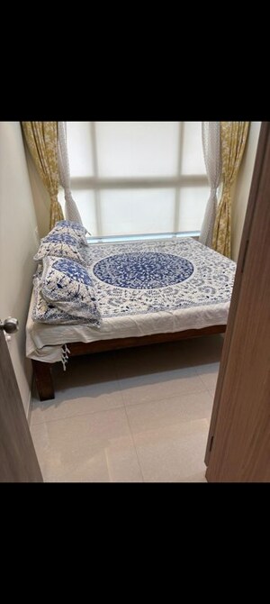 Bedroom in 2 BHK Apartment at Ashar Axis, Majiwada – for Rent