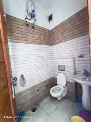 Bathroom in 2 BHK Builder Floor at Divine Independent Floors, KharaR-Banur Road – for Rent