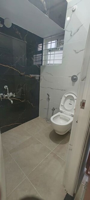 Bathroom in 1 BHK Builder Floor at Happy Homes BTM Layout, Btm Layout – for Rent