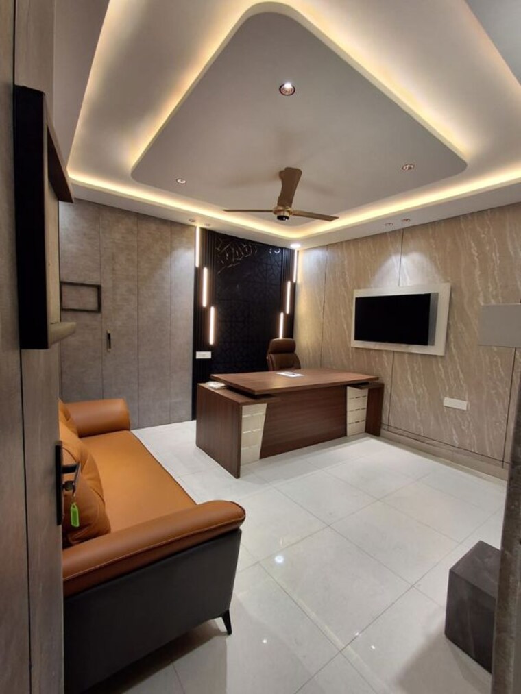 Kitchen, cascade-mona-city-homes Studio 500 Sq.Ft. Apartment In KharaR Banur Road Chandigarh 9969716