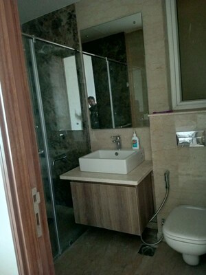 Bathroom in 3 BHK Apartment at Ambience Creacions, Sector 22 – for Rent