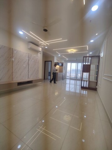 Building Lobby in 3 BHK Apartment at Prestige Beverly Hills, Kokapet – for Rent