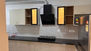 Kitchen in 3 BHK Apartment at Prestige Green Gables, Panathur – for Rent