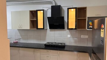 Kitchen in 3 BHK Apartment at Prestige Green Gables, Panathur – for Rent