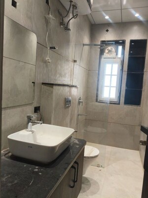 Bathroom in 3 BHK Builder Floor at Palam Vihar – for Rent
