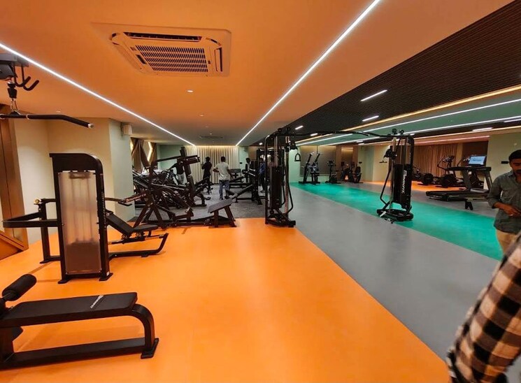 Gym, hallmark-skyrena 3 Bedroom 1635 Sq.Ft. Apartment In Narsingi Hyderabad 9969782