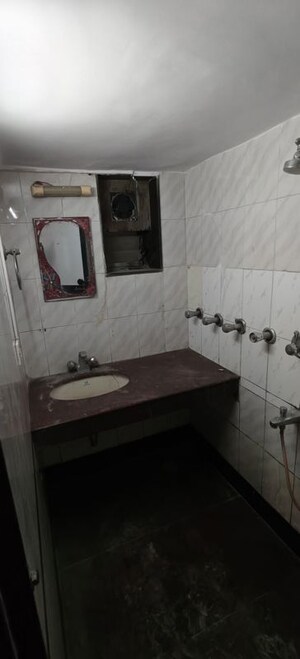 Bathroom in 1 BHK Apartment at Pankaj Mansion, Worli – for Rent