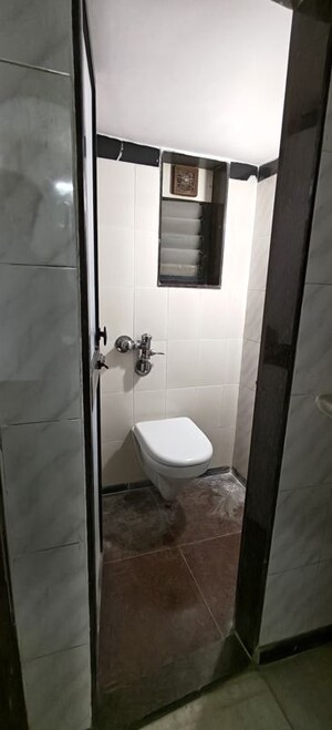 Bathroom in 1 BHK Apartment at Pankaj Mansion, Worli – for Rent