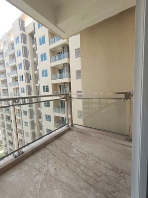Balcony in 3.5 BHK Apartment at Ambience Creacions, Sector 22 – for Rent