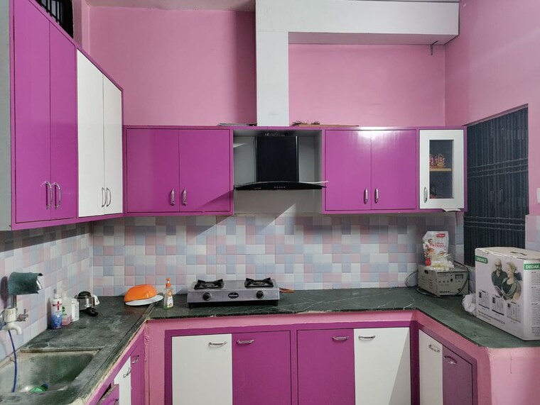 Kitchen, indira nagar 2 Bedroom 1100 Sq.Ft. Independent House In Indira Nagar Lucknow 9969800