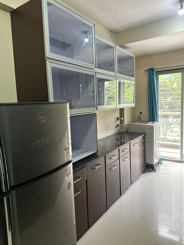 Kitchen in 2 BHK Apartment at Alcon Silverleaf, Mundhwa – for Rent