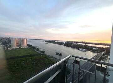 Balcony in 4 BHK Penthouse at Marine Drive – for Sale